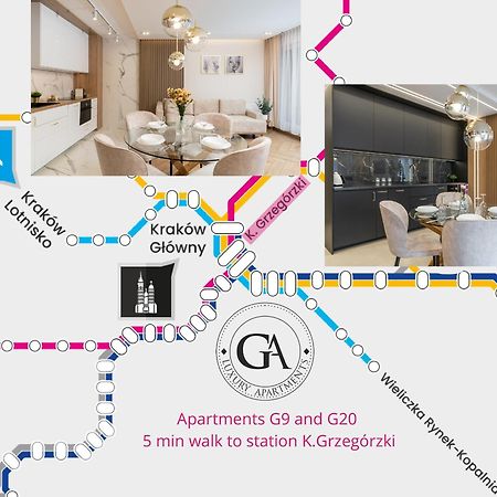 Ga Luxury Apartments G20 Cracovie Extérieur photo